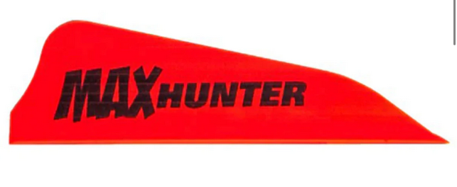 AAE Max Stealth 2.7" Plastic Vanes – 50 Pack – Choose White, Bright Green, Fire Orange, Or Red